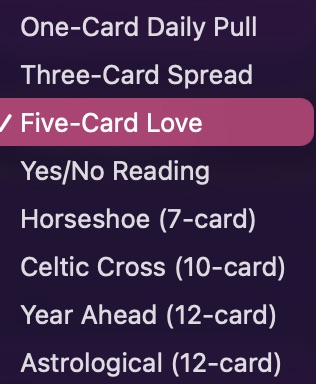 8 Spread Types
