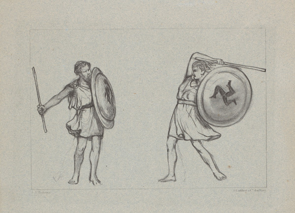 Twee Griekse krijgers 1877   1903