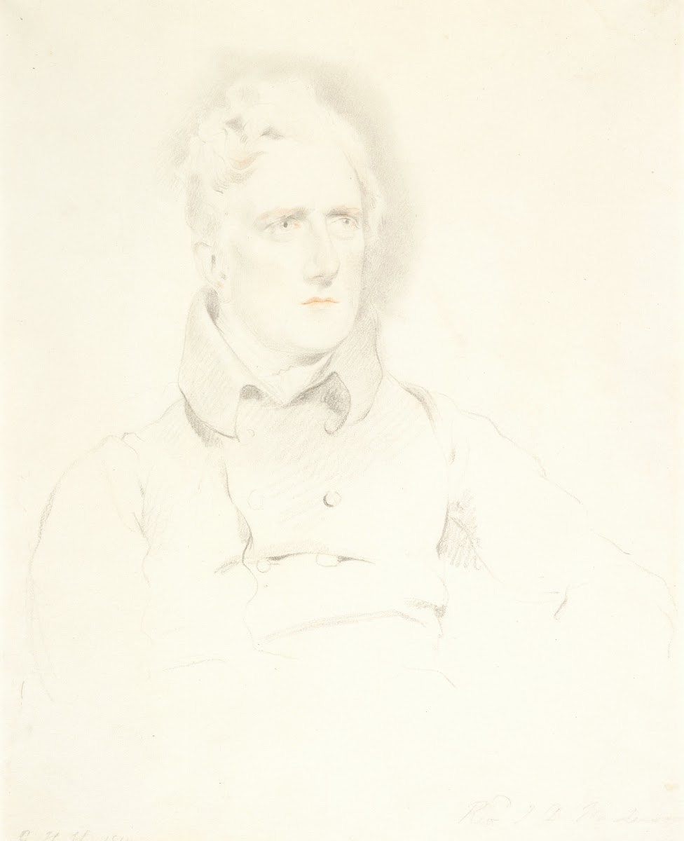 Portrait of Reverend T D Haslewood 1814