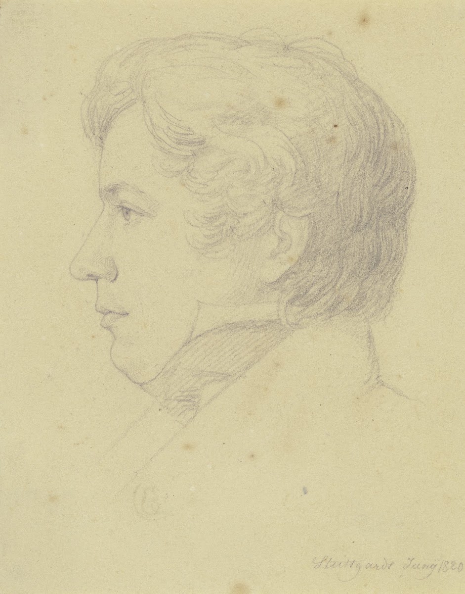 Bildnis des Karlsruher Tiermalers Carl Kuntz 1820