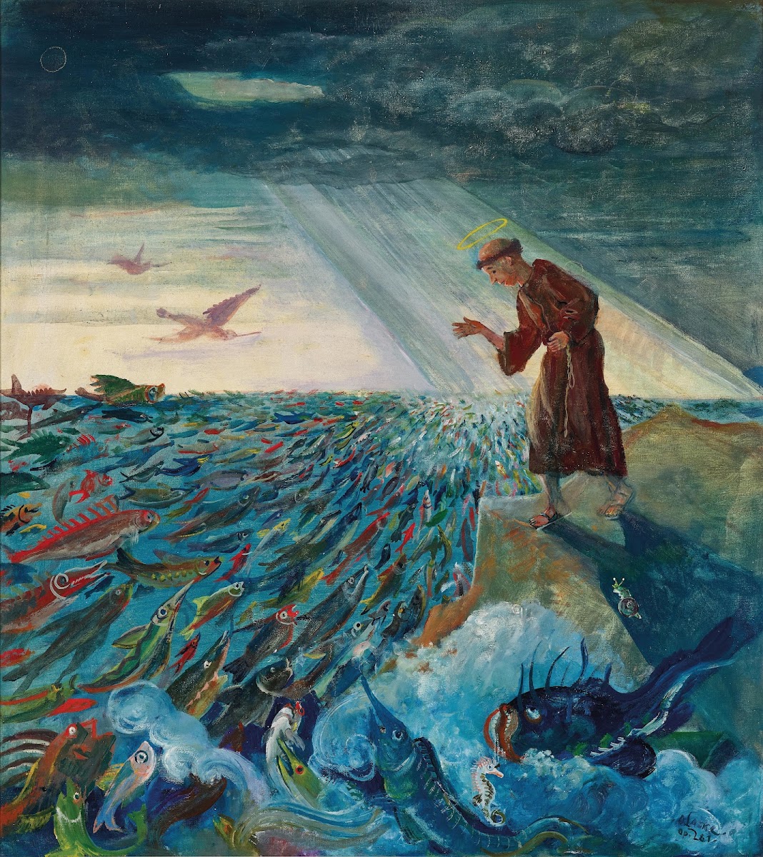 Fischpredigt 1951