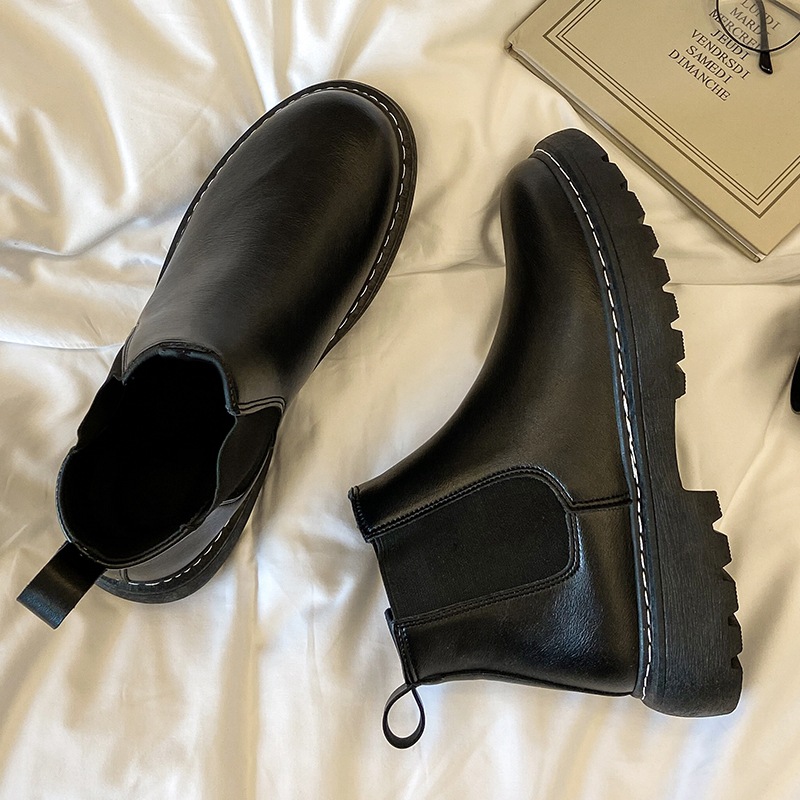 Men's Chelsea Martin Boots, lined, platform