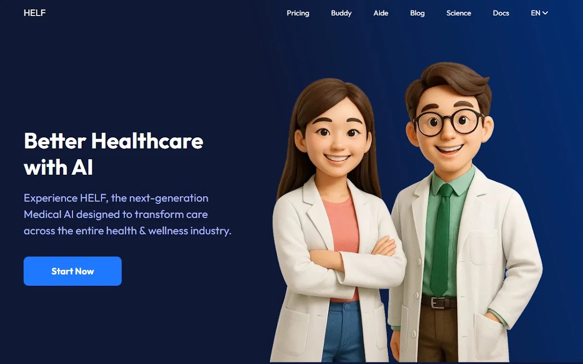 Captura de Health Expert Language Framework (HELF)