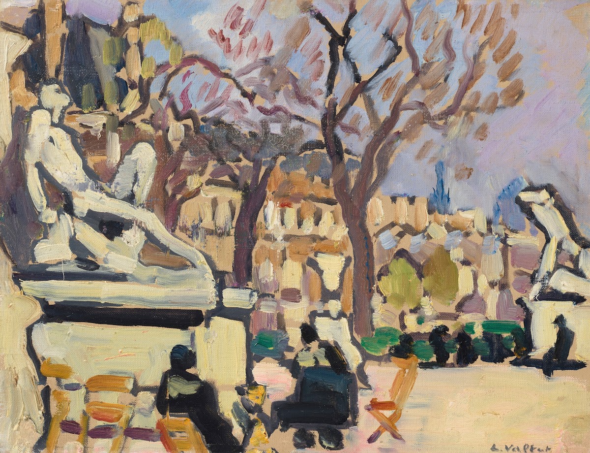 Le Jardin des Tuileries 1936