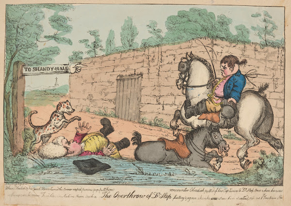 Life and opinions of Tristram Shandy gentleman The overthrow of Dr Slop