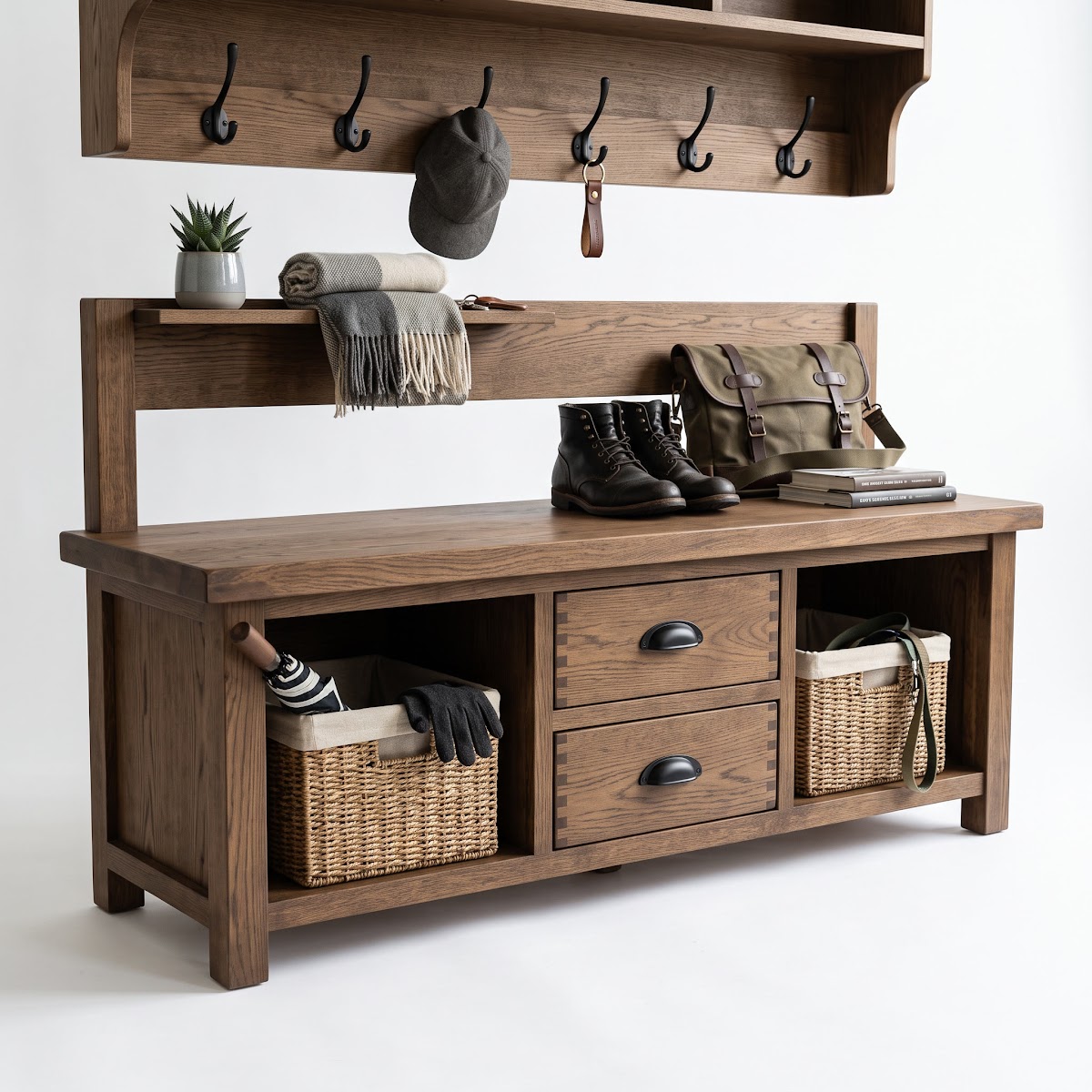 Best Entryway Benches with Storage for Small Homes (2026) - BEST OVERALL — PRODUCT SHOT