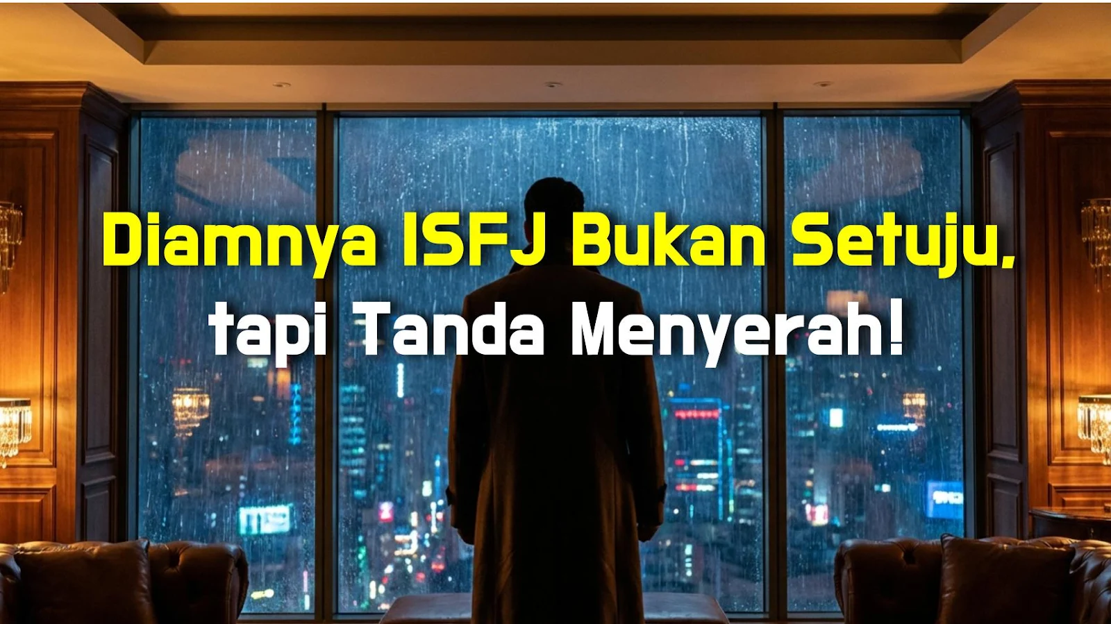 Diamnya ISFJ Bukan Setuju, tapi Tanda Menyerah!