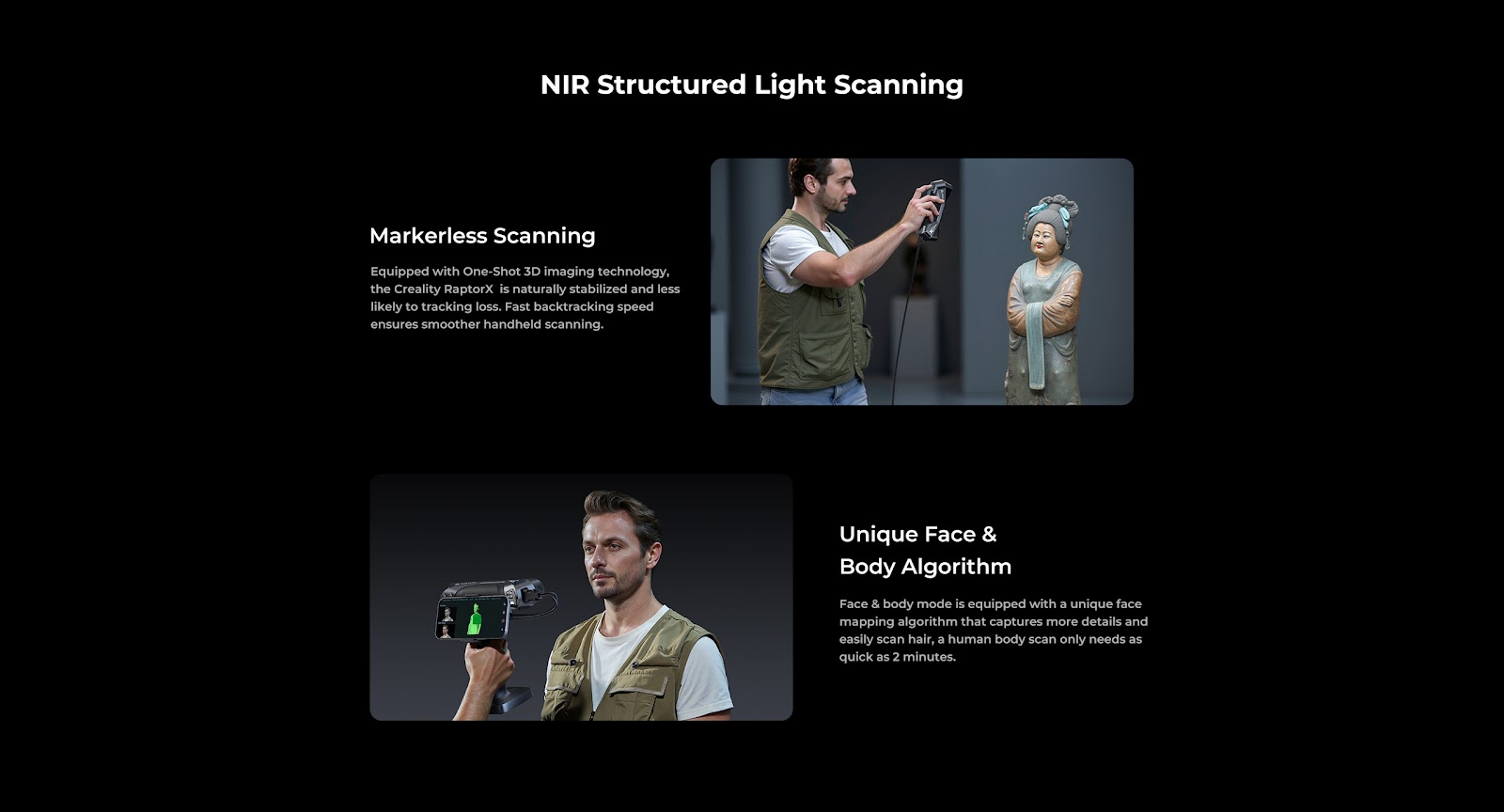 Creality CR-Scan Raptor X 3D Scanner