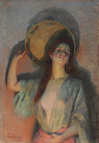 La femme au tambour de basque 1892