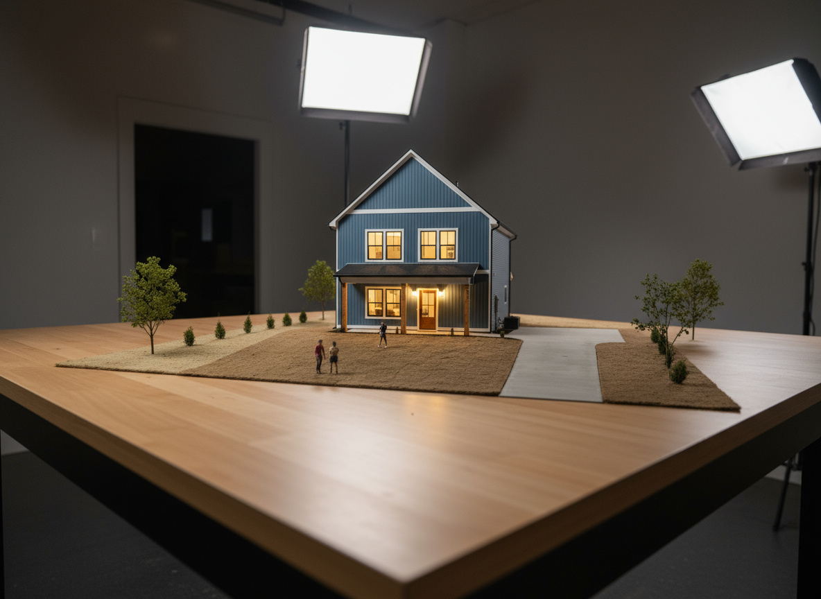 Maqueta del proyecto 201 Blue Mountain
