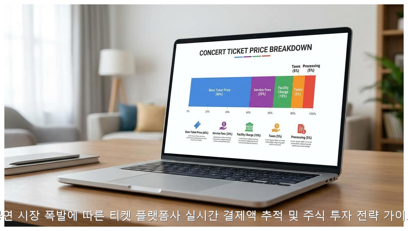 공연 시장 폭발에 따른 티켓 플랫폼사 실시간 결제액 추적 및 주식 투자 전략 가이드 핵심 안내 및 분석 인포그래픽 (7)