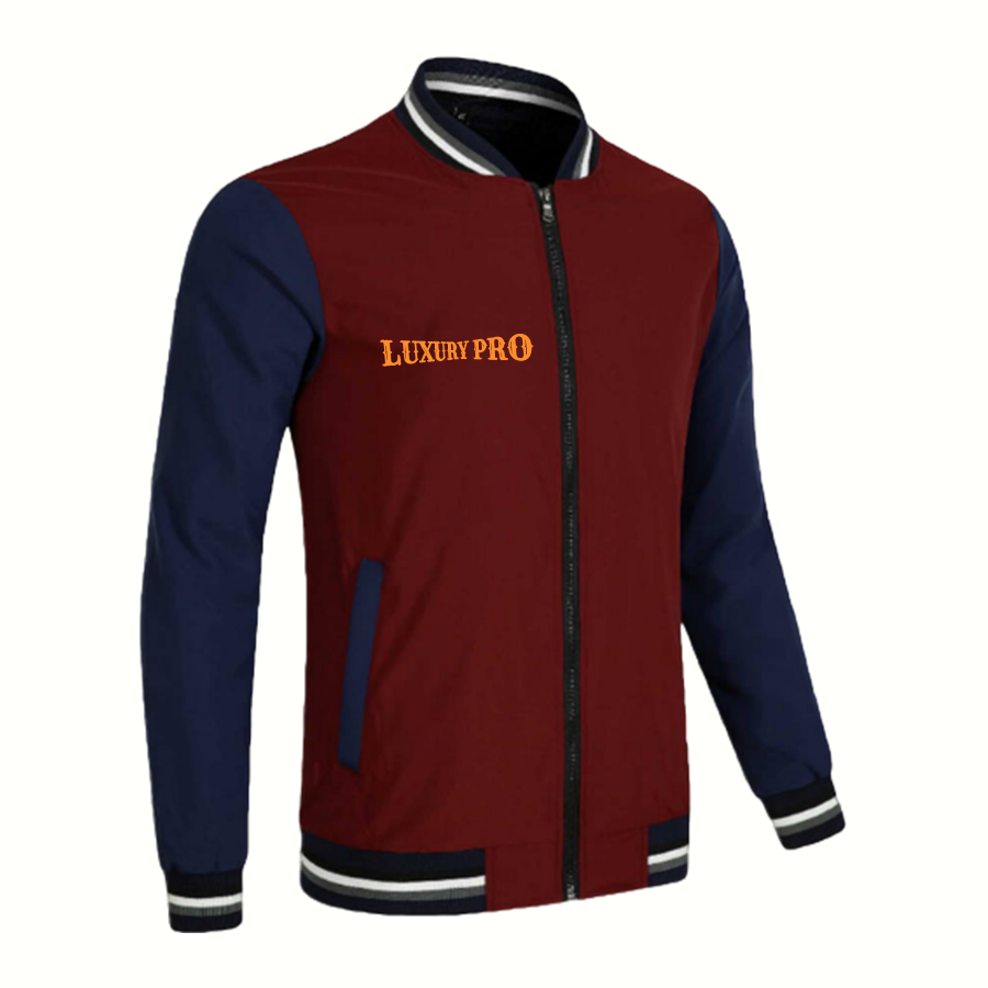 2D baseball collar jacket