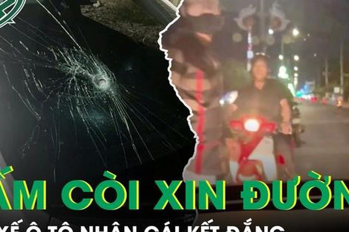 Bấm còi xin đường, tài xế ô tô bị nhóm 'quái xế' chặn xe, đập vỡ kính - Báo Sức Khỏe &amp; Đời Sống