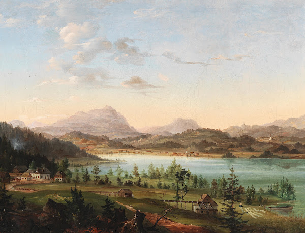 A View of Lake Ossiach
