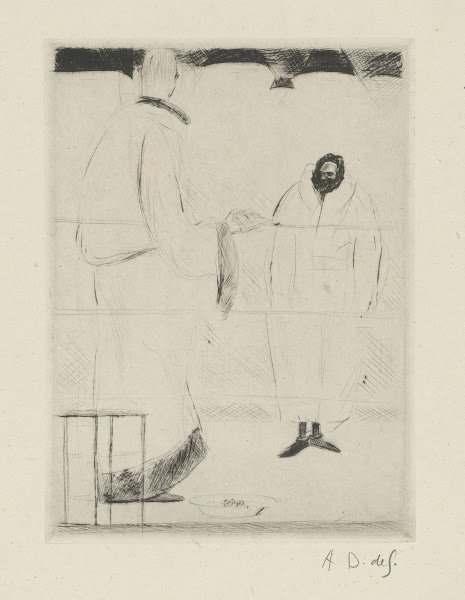 Tableau de la boxe illustré de 29 gravures à leau forte pl 31 1923