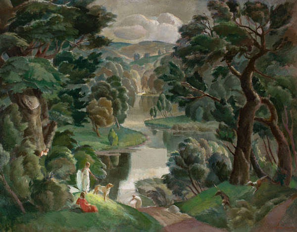 Romantic landscape