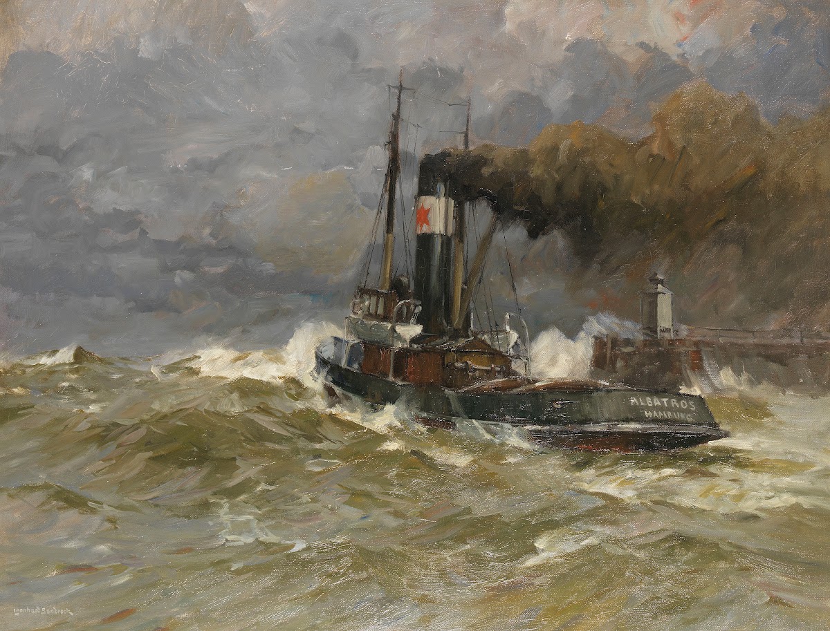 Hamburger Schlepper Albatros SOS ruft 1930