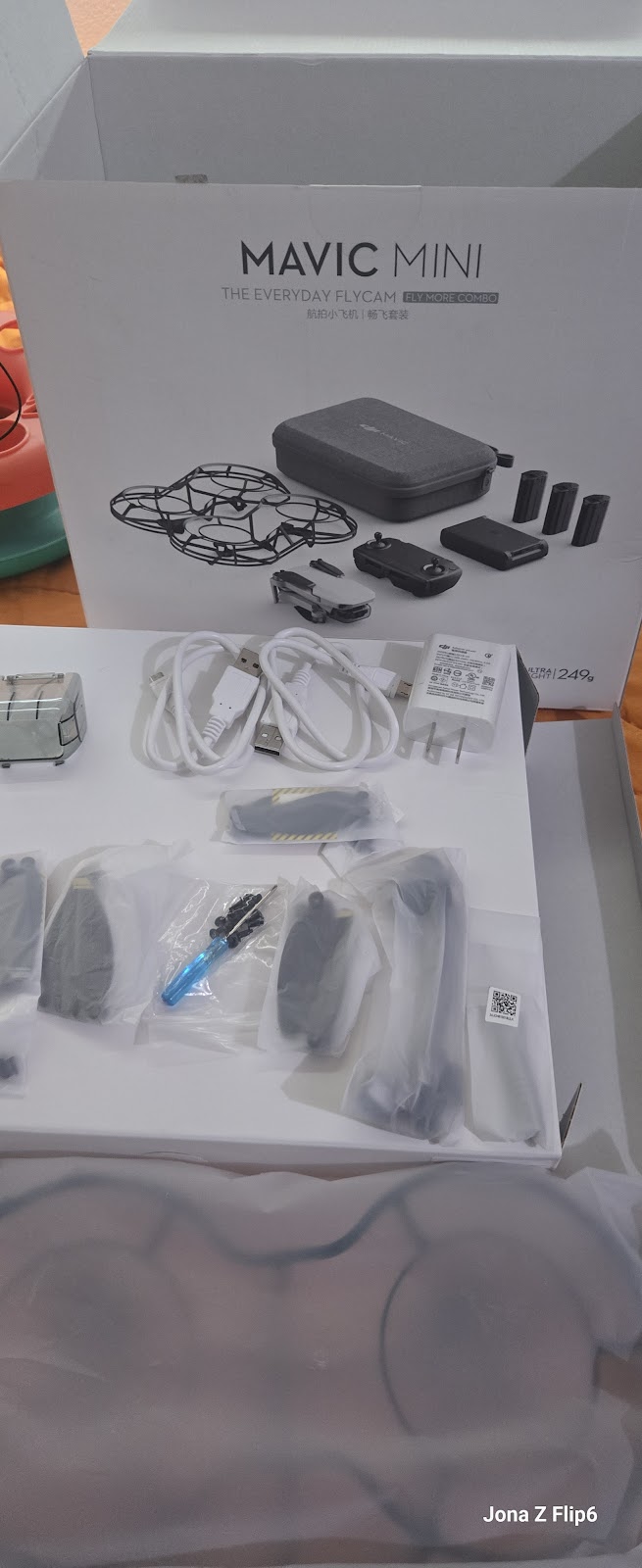 Dron Mavic mini 1, solo accesorios