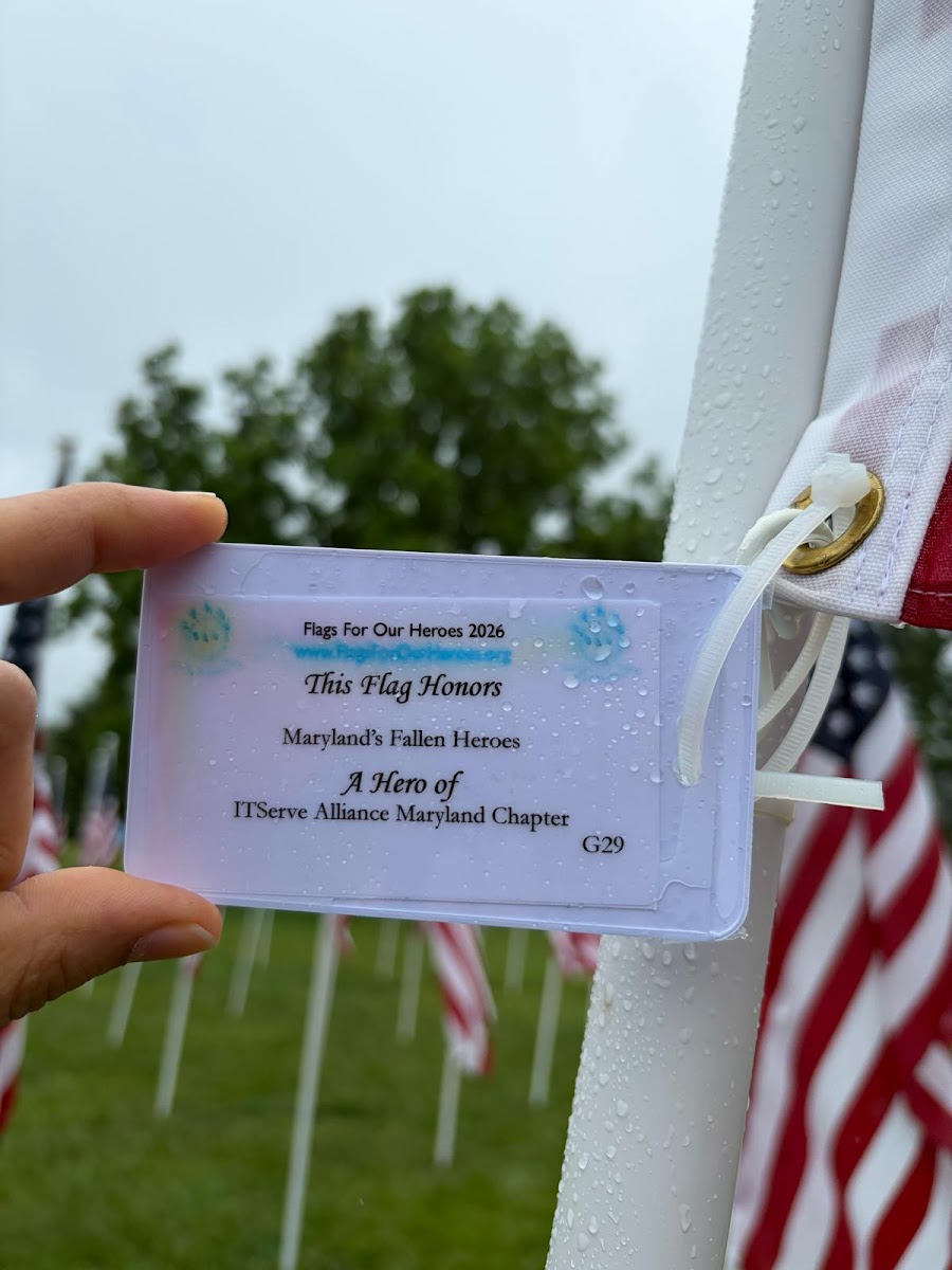 ITServe Alliance Maryland Chapter Memorial Day CSR Activity