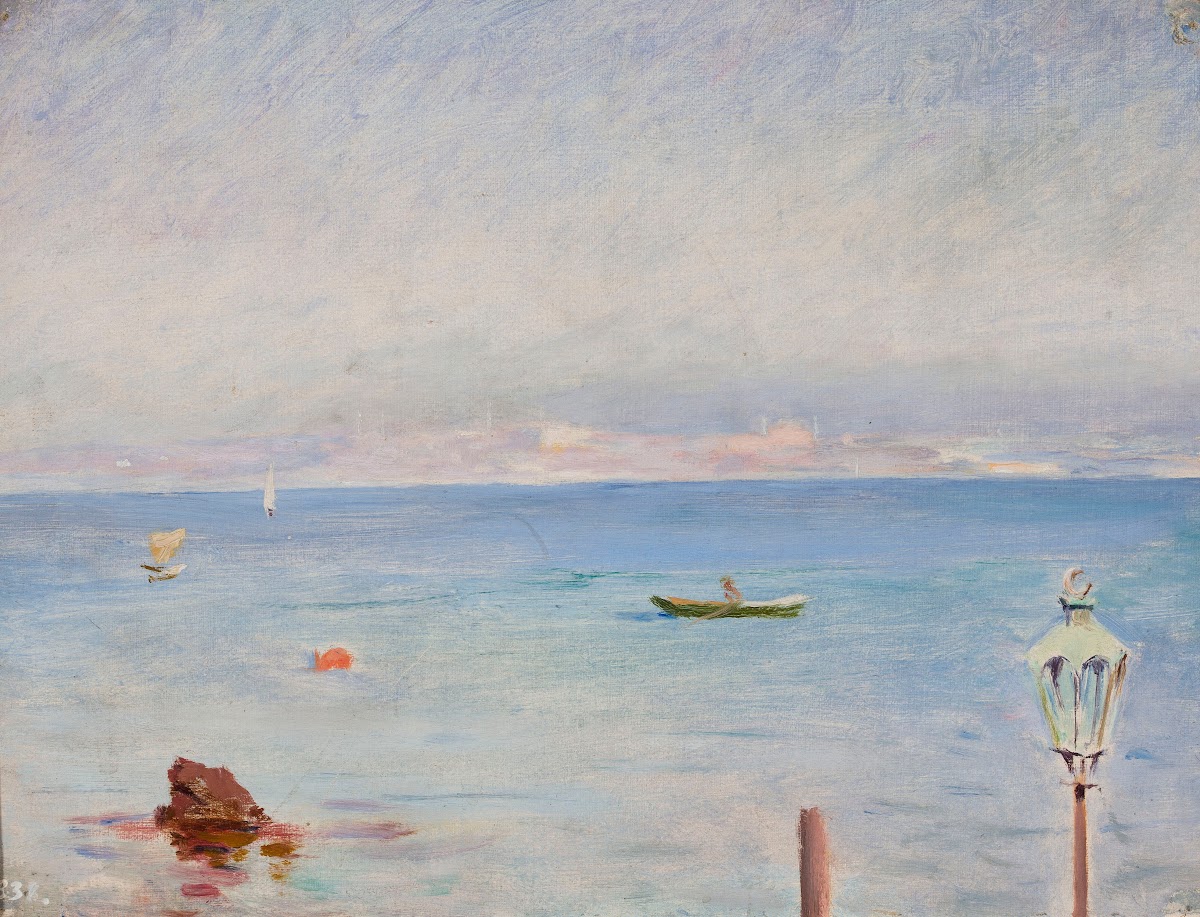 At Bosporus From the journey to Constantinople 1893