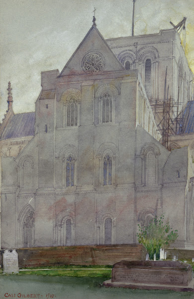 North Transept Winchester Cathedral England 1910
