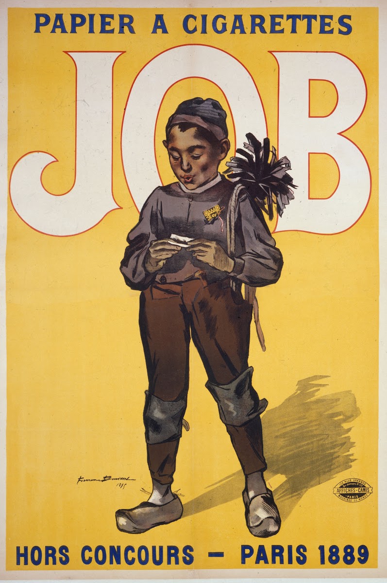 Papier A Cigarettes Job Hors Concours Paris 1895