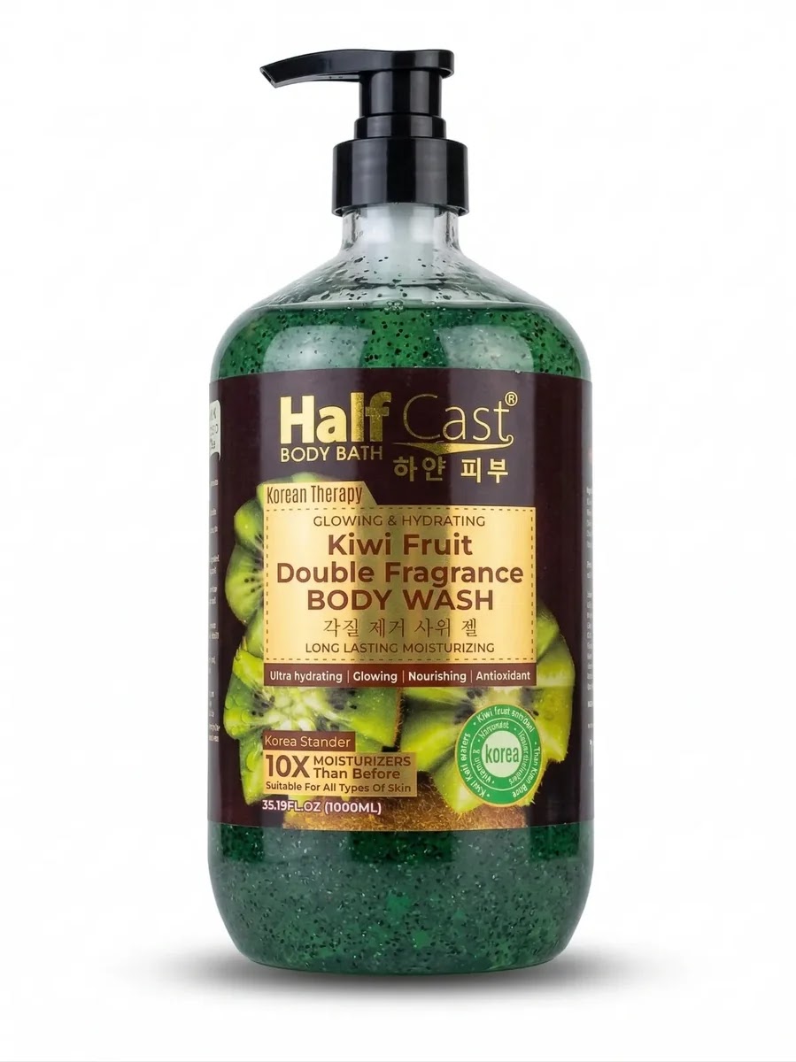 Half Cast Kiwi Fruit Double Fragrance Body Wash