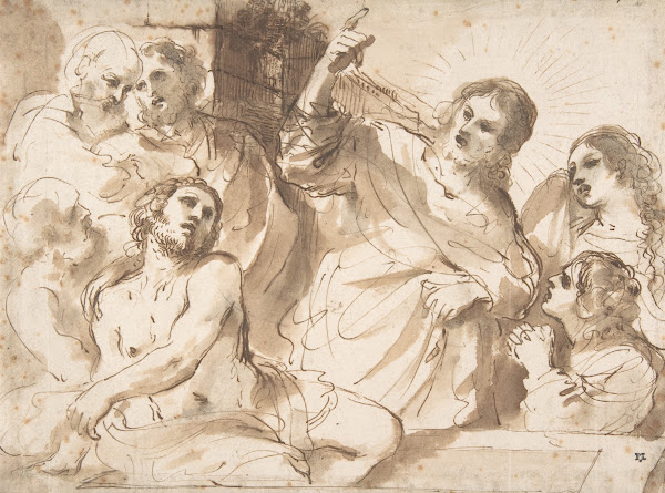 The Raising of Lazarus ca 1619