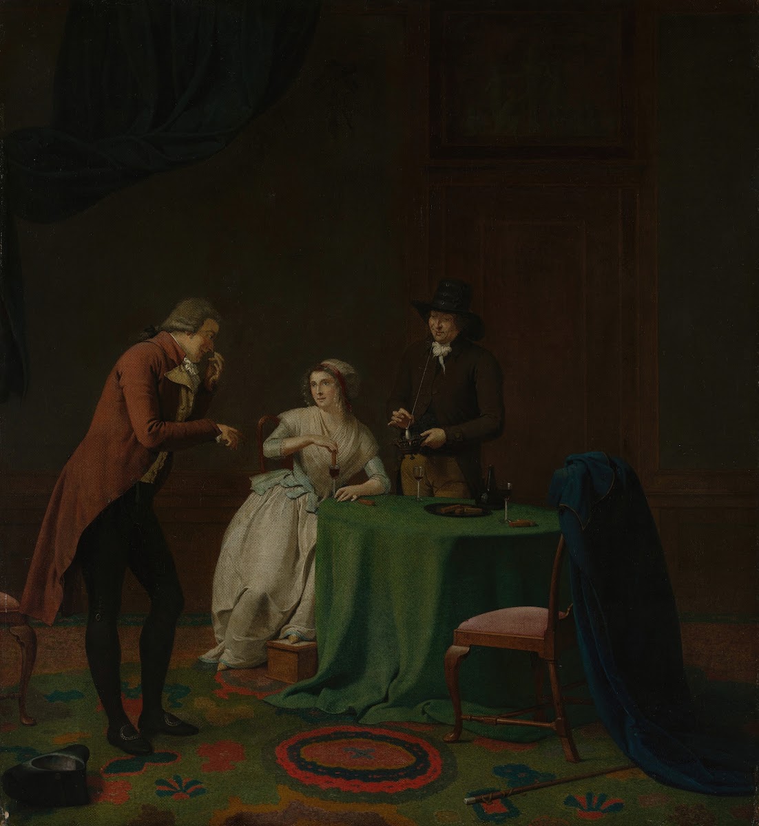 Conversation Piece The Sense of Smell probably 1791