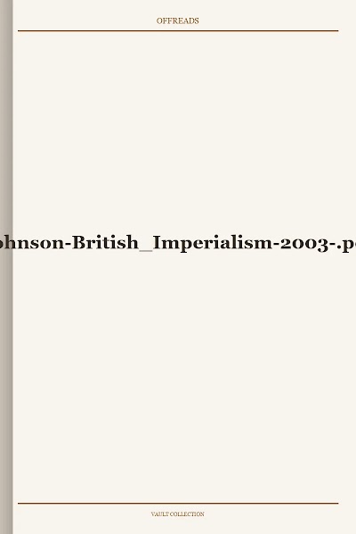 Johnson-British Imperialism-2003