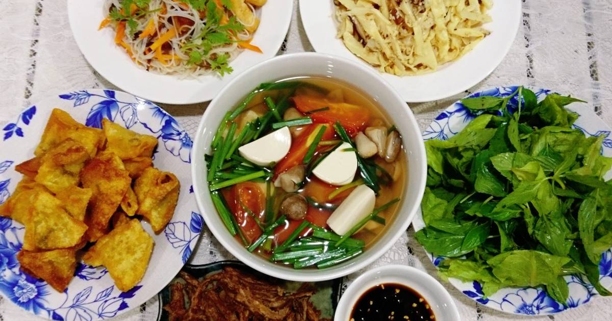 Cơm nhà đơn giản mà ngon 65 (cơm chay)