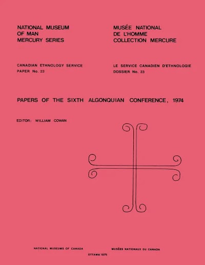 Papers of the sixth Algonquian Conference, 1974 90702