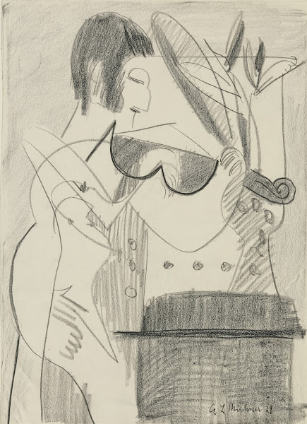 Violinistin vor Bild ca 1929