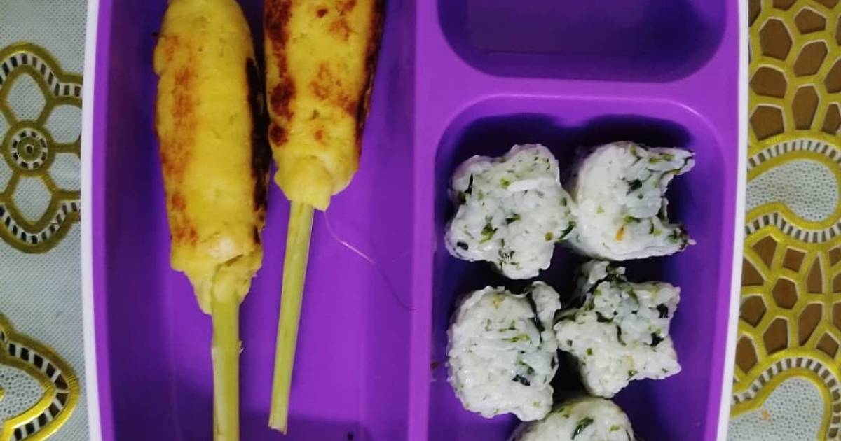 Chả gà khoai lang bọc sả