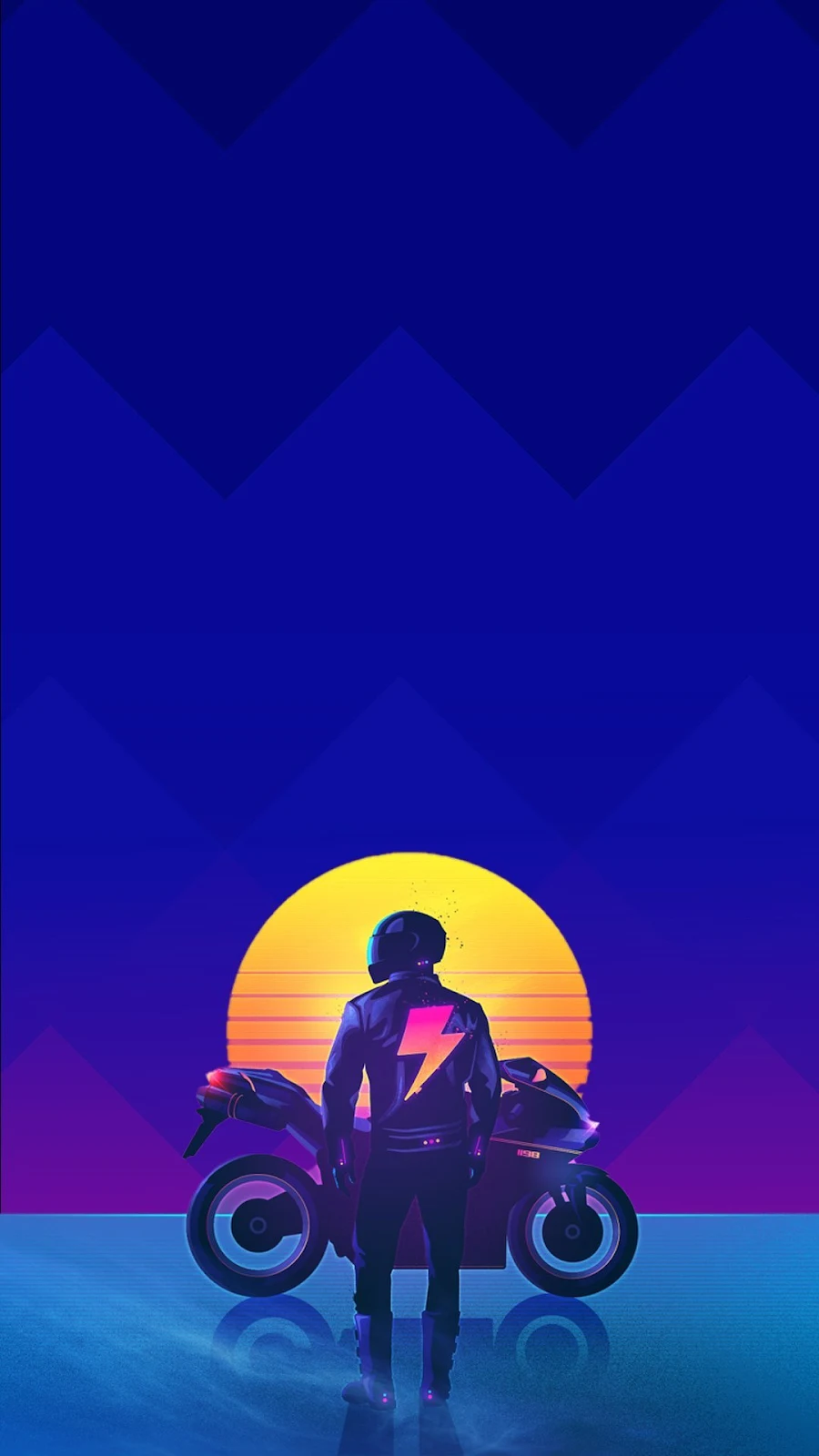 A Cool Cyberpunk, Vaporwave, Android, Telephone, Automotive Tire Full HD iPhone Wallpaper for Free Download in High Quality [1080x1920]