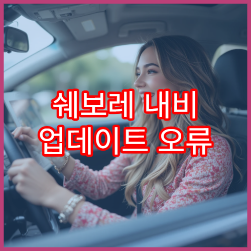 쉐보레 내비 업데이트 오류 코드별 해결 방법