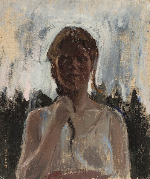 Study of a girl