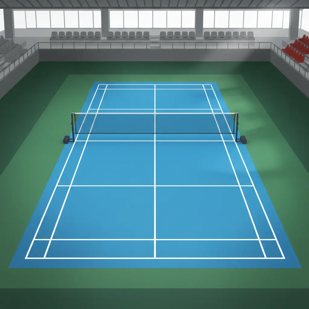 Spesifikasi lantai badminton standar BWF