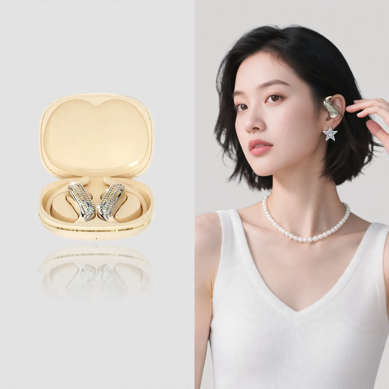 Bluetooth Ear-Hook Headphones with Voice Function
