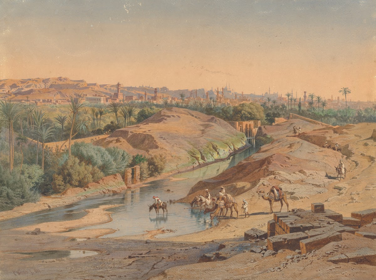 On The Outskirts Of Cairo 1864