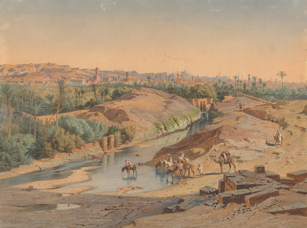 On The Outskirts Of Cairo 1864