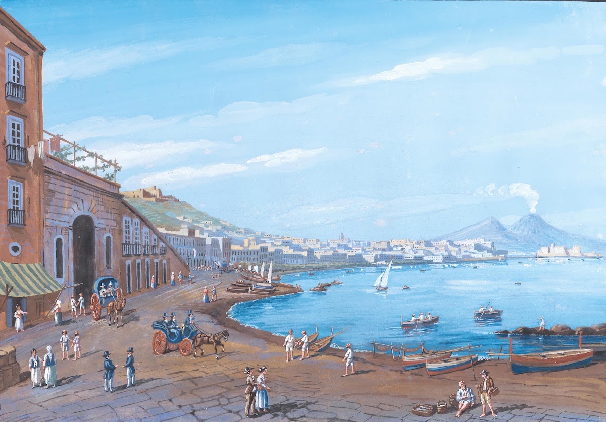 The Bay of Naples from Mergellina 19th Century