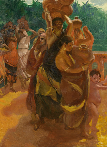 Sur le Pont de Trichinopoly Inde 1911