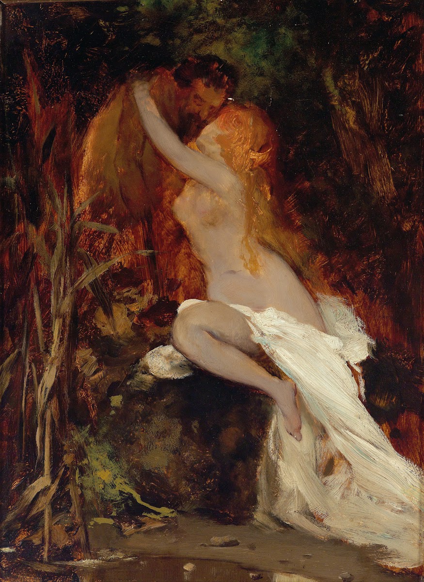 Faun And Nymph 1865 66