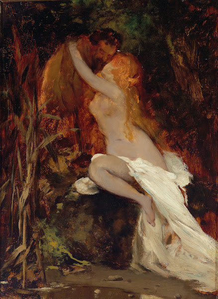 Faun And Nymph 1865 66