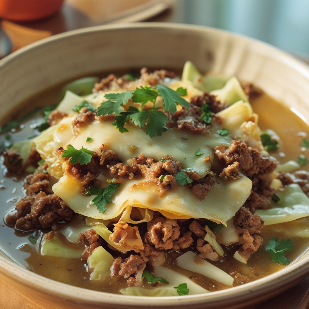 Delicious Low Carb Mongolian Ground Beef Cabbage Recipe – Easy Weeknight Dinner