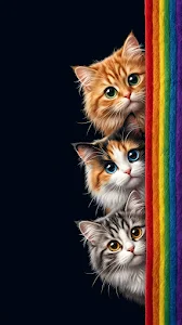 Vibrant Autumn Park with Orange Maple Leaves