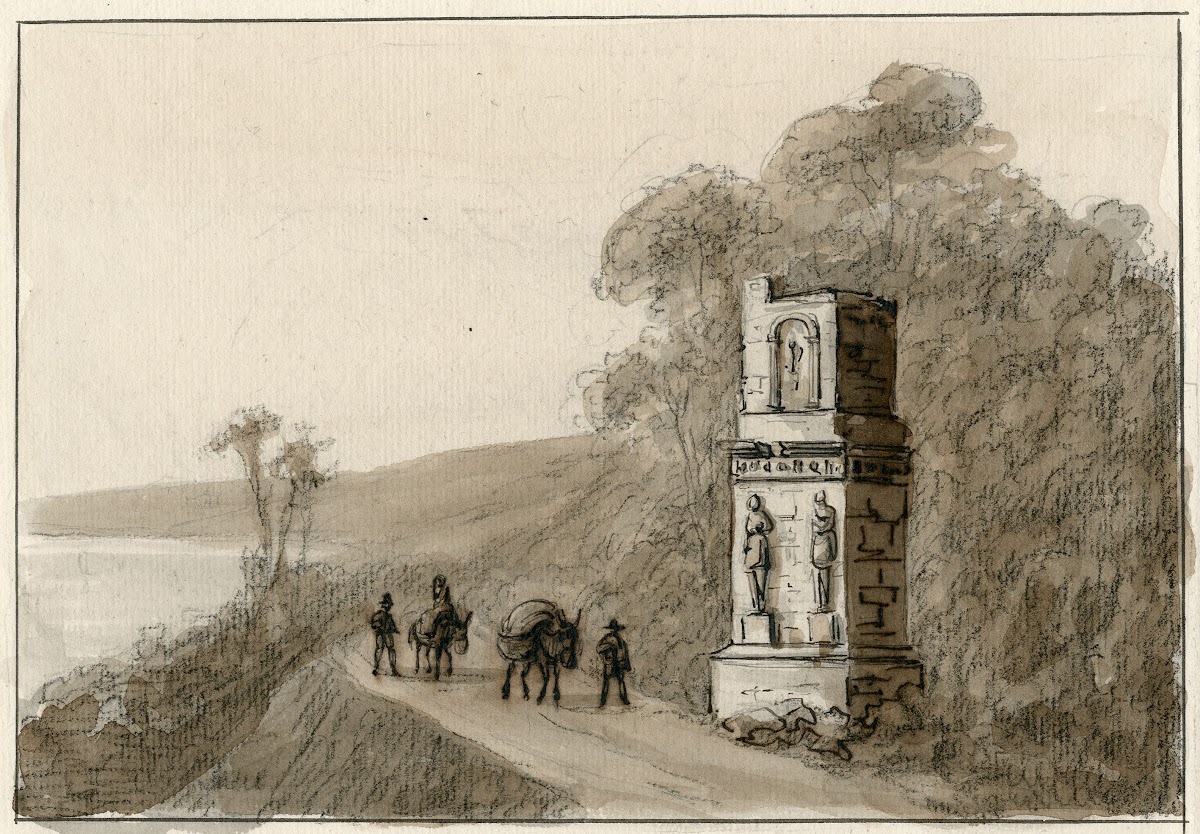 Het graf van de Scipii bij Taragone
