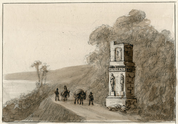 Het graf van de Scipii bij Taragone