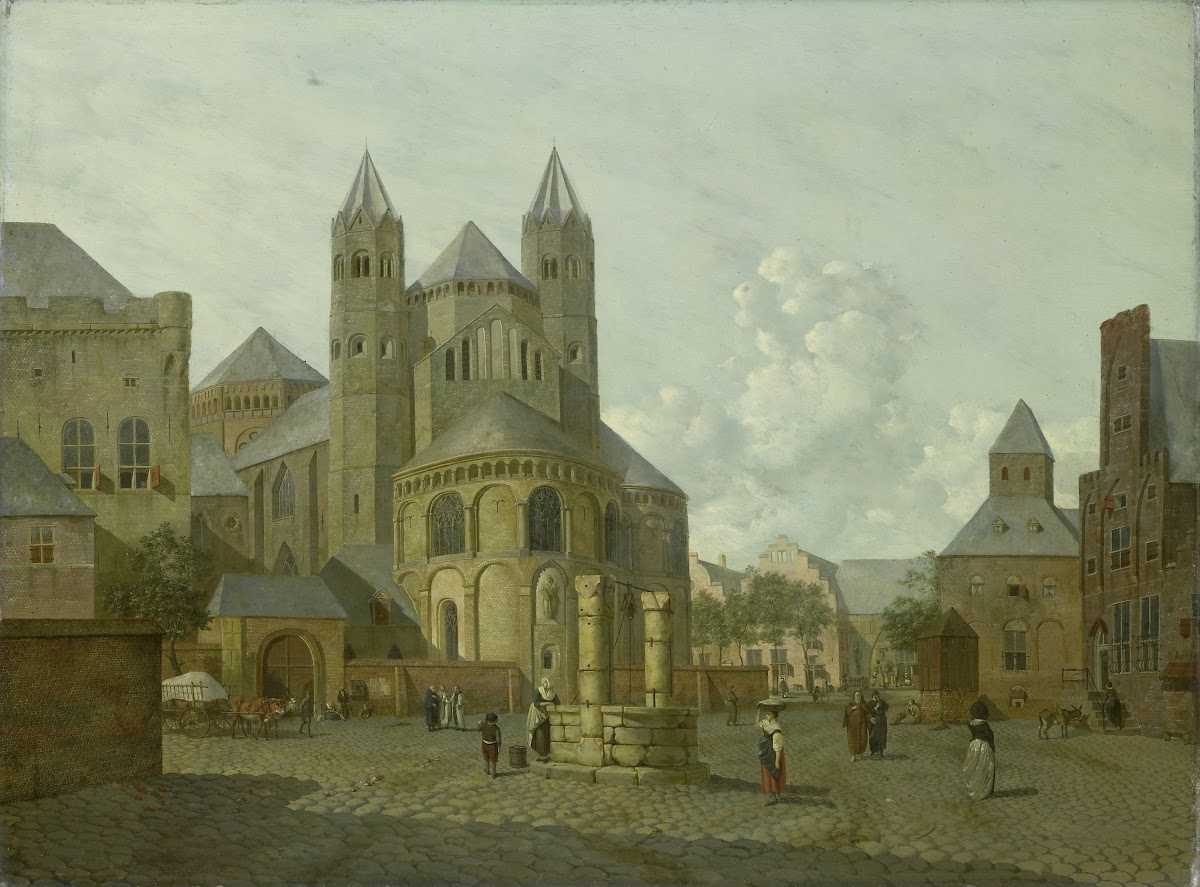 Imaginary Cityscape with Romanesque Church 1793